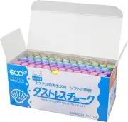 Nihon Rikagaku Industry Chalk Dustless choke 6 colors 72 pcs DCC-72-6C