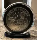 STAR WARS KENNER POWER OF THE FORCE LUKE SKYWALKER X-WING COIN VINTAGE 1984