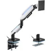 KONIC Single Heavy-Duty Gaming Monitor Stand - Fits Screen up to 49" - Weight
