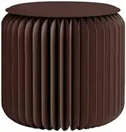 Environmentally Friendly Paper Accordion Stool, Casual Personalized Coffee Table, Load-Bearing 200KG,40CM