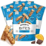 6 Pack Nonni’s Chocolate Chip Biscotti Style Bite Sized Twice Baked Cookie Bites