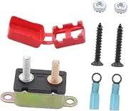FELTECHELECTR Automatic Reset Circuit Breaker 12v 30a for Automotive Rv Boat Marine Ship Terminal Screw Insulated Case Dc Bolt Circuit Breaker