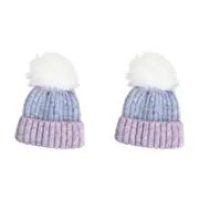 2PK Wicked Sista Acrylic Tabitha Beanie One Size Fashion Winter Hat/Headwear