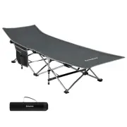 KingCamp Folding Camping Cot for Adults,Portable Sturdy Sleeping Cot with Car...