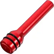 GARVALON Car Door Handle Gate Lock Decorate Auto Door Lock Locks for Doors Door Locks Door Chain Lock Door Slide Lock Car Decor Lock for Door Universal Interior Aluminum Alloy Red