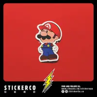 在飛比找蝦皮購物優惠-防水貼紙 超級瑪莉Q版#B104 STICKER貼紙總部PV