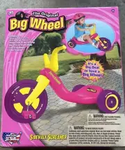 The Original Big Wheel 11 Inch Toddler Tricycle Big Wheel Kids 2-5 New Open Box