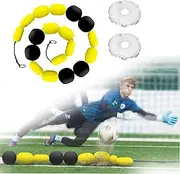 Single Line Deflector - Goalkeeper Deflection Equipment | Reflex & Agility Training 2.75m,Applicable Goal Futsal/Sevens Football Goal