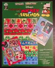 Christmas w Mickey & Friends Paper Pizazz Hot Off the Press Scrapbook Paper Pack