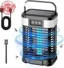 Solar Bug Zapper - Waterproof Electric Mosquito Killer for Outdoor & Camping