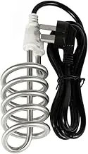 2200W Mini Boiler Hot Water Immersion Heater, Stainless Steel Electric Heater Element, Portable Water Heating System for Household, Office, Travel Use