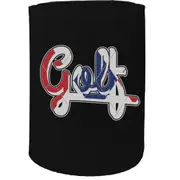 Alcohol Stubby Holder - Golf Golfing - Funny Novelty Birthday Gift Joke Beer Can Bottle Coolie