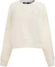 Pro Standard Womens NHL Neutral Brushed Back French Terry Crewneck Sweatshirt