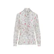 [Giambattista Valli] Giambattista Valli-Multicolor Silk Blouse-Donna 40 IT
