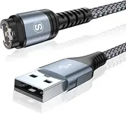 Garmin Watch Charger Cable 1.2M Compatible with Garmin Fenix 8 7 7X Pro 6 6X 5 5S 5X,Vívoactive 5 4s 3,Forerunner 965 955 945 265 245 55 45,Approach S70 S62 S60,Venu 3 2S,Epix Instinct Tactix
