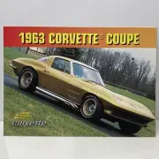 CARD ONLY: Johnny Lightning Trading Card 1963 Chevy Corvette Coupe