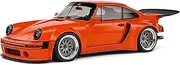 Diecast Model Car Compatible for Solido 1:18 2022 Porsche 911 KS-R Orange Metallic Die-cast S1810501