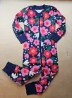 NWT HANNA ANDERSSON ROSEY POSEY ORGANIC ZIPPER SLEEPER PAJAMAS 85 2T