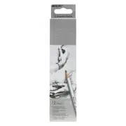 Raffine Graphite Pencils Set of 12 - 2B