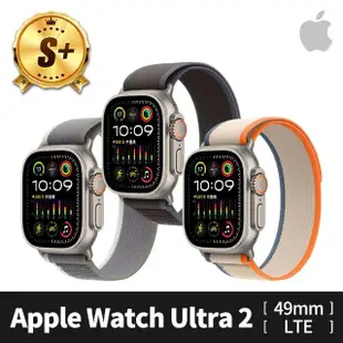 【Apple】S+ 級福利品 Apple Watch Ultra 2 LTE 鈦金屬錶殼越野錶環(原廠保固中)