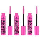 essence | I Love Extreme Crazy Volume Mascara (Pack of 3) | Vegan & Cruelty Free
