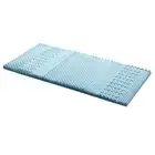 Giselle Bedding 7 Zone Memory Foam Gel Mattress Topper Bamboo Cover 5cm Single