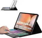 for Samsung Galaxy Tab S9 S10+/S9 FE+/S9+ Plus 12.4" keyboard case, Black