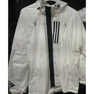 2019 一月 ADIDAS M WND FL JACKET 防風外套 風衣 黑白 彭于晏 代言 DZ0052