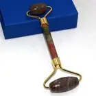 Unakite Ethnic Face Roller and Gua Sha 6cmHealing Gemstones MJ