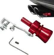 Exhaust Whistle Turbo Sound - Lightweight Aluminum Alloy Exhaust Pipe Roar Maker,Turbo Exhaust Whistle | Tailpipe Blow Off Valve Accessories, Turbo Sound Whistle Muffler for Truck SUV Car