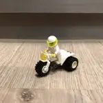 LEGO樂高經典絕版CITY城市系列三輪機車隊二手美品