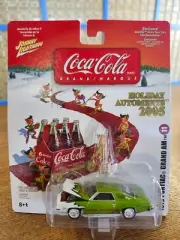 2005 Johnny Lightning Coca Cola Holiday Ornaments 1973 Pontiac Grand Am