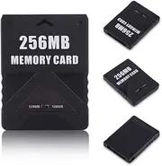 New 256MB Memory Card Compatible with PlayStation 2 PS2 (256MB)