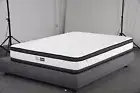 Gel Memory Foam Pillow Top Mattress Posture Support 28CM - DOUBLE QUEEN KING