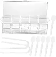 Seasoning Container Reusable Seasoning Box Salt Containers for Countertop Condiment Storage Case Australian Kitchen