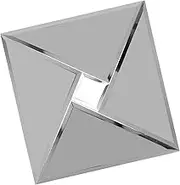 Zerodeko Mirror Tile Decorative Wall Tiles for Home Pool Self Adhesive Mosaics for Kitchen Bathroom Bedroom Outdoor Use Easy to Apply DIY Friendly