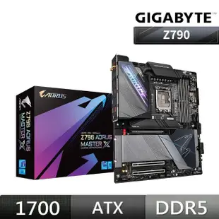 【GIGABYTE 技嘉】Z790 AORUS MASTER X 主機板+金士頓 D5 32G*2/5600 FURY 獸獵者 記憶體(M+D5R 組合包)