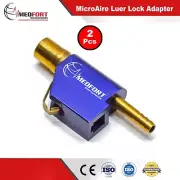 (Set of 2) MicroAire Pal Type Fitting Luer Lock Adapter Liposuction Cannula