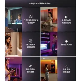 Philips 飛利浦 Hue 智慧照明 全彩情境 2M燈帶 藍牙版(PH008)【DK3C】