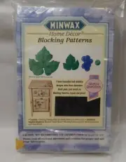 MINWAX Home Decor Blocking Patterns grapes and grape leaves New sealed
