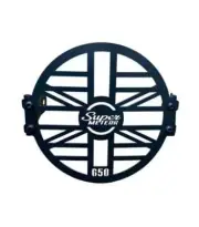 New Headlight Grill Black Metal Fit Royal Enfield Super Meteor 650 Light Cover
