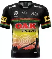 Penrith Panthers NRL Mens Indigenous Jersey Sizes S-7XL BNWT