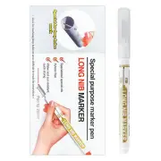 5X Long Head Markers Deep Hole Marker Pen For Bathroom Woodworking Multi-purpose
