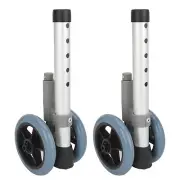 Walker Wheels Adjustable Height Replacement Walker Feet Caster With Brake