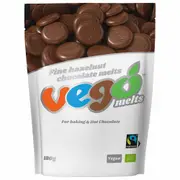 Vego Vegan Hazelnut Chocolate Melts