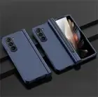 For Samsung Galaxy Z Fold6 Fold5 Fold4 Fold3 Slim PC Hinge Case with Pen Slot