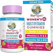 MaryRuth's Multivitamin for Women 40+ | Sugar Free | Vegan Womens Vitamins | Immune Support Daily Women's Multivitamin + Chasteberry | Hair, Skin and Nail Gummy Vitamins for Women | 60 Count