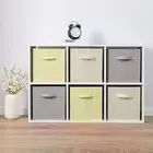 Foldable Fabric Basket Closet Organization Solution Capacity Storage Cubes