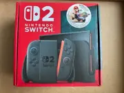 2025 US VERSION NINTENDO SWITCH 2 CONSOLE WITH MARIO KART WORLD BUNDLE (IN HAND)