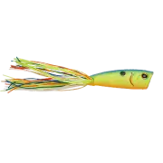 Berkley Power Pop Mini Fishing WEEDLESS Topwater POP-R Bait Blue Back Chartreus